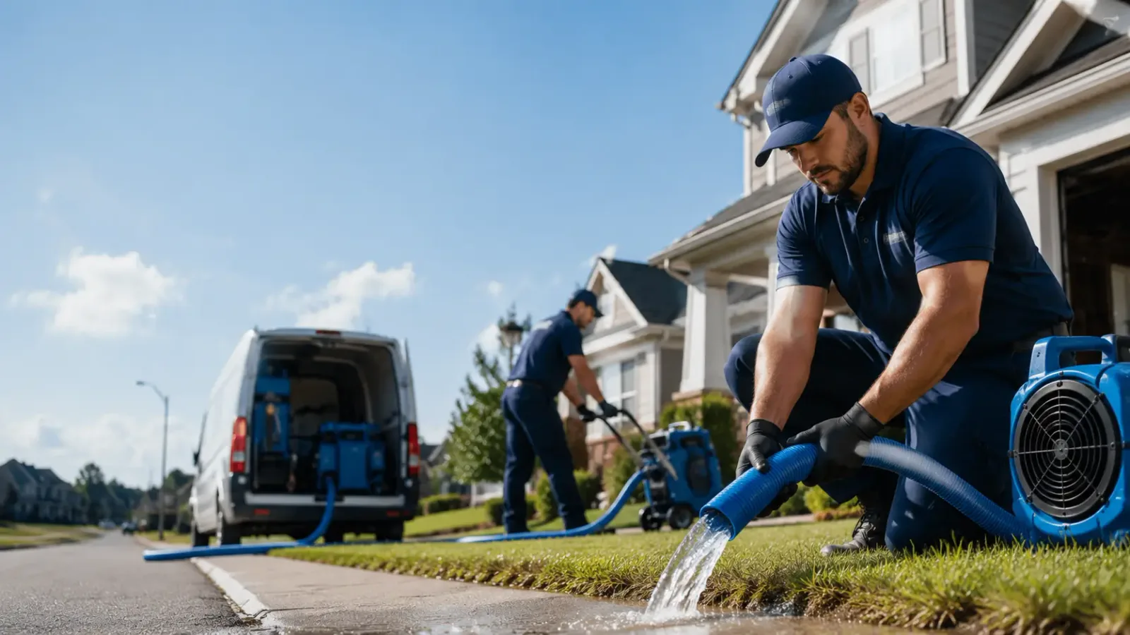 Flood Damage Restoration in Linden, MI